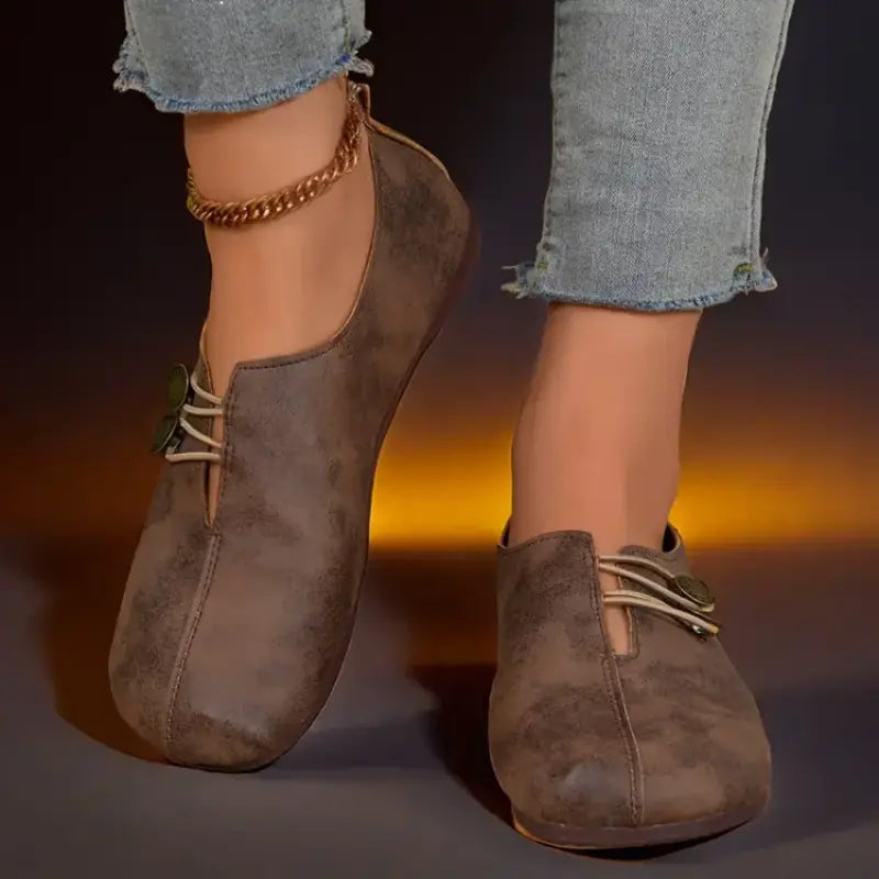 EB | Elegante Ergonomische Flachschuhe mit Weicher Sohle