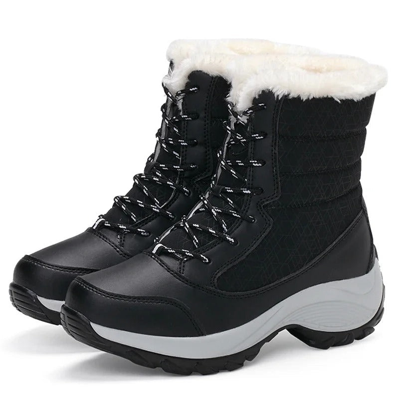 Frauen Plattform Outdoor Schneestiefel EB