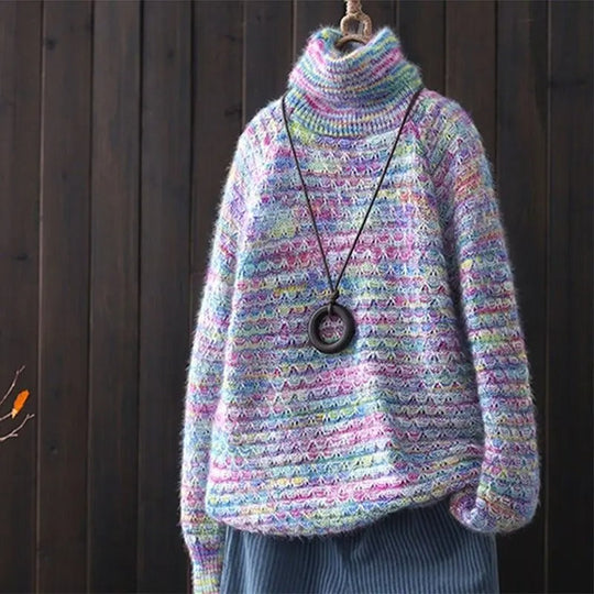 EB | Lässiger Gestrickter ModePullover