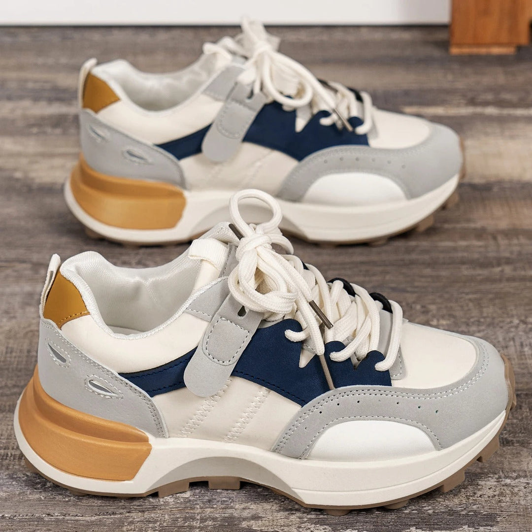 Damen Sneaker mit dicken Sohlen EB