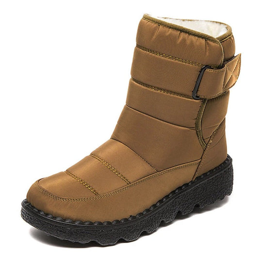 EB | Damen Wasserdicht Rutschfest Warm Knöchel Schnee Stiefel