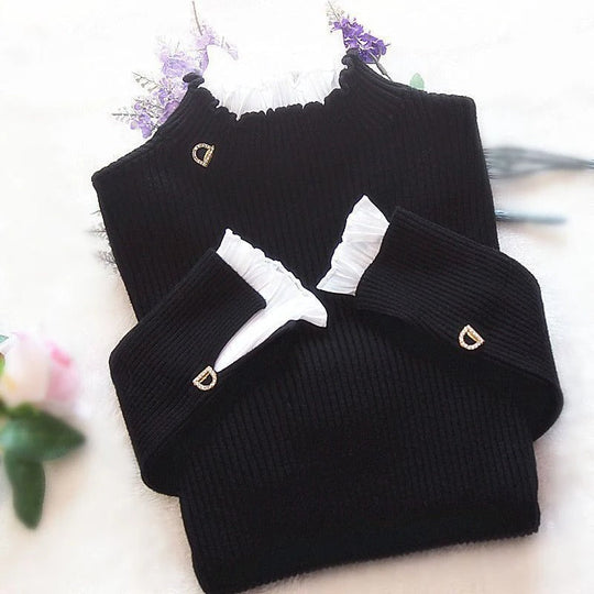 EB | Strickrollkragen für Klassischen Winterstil