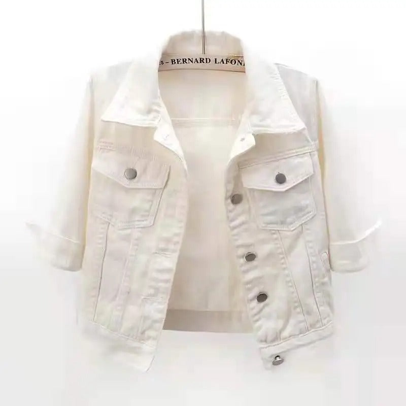EB | Damen Jeansjacke mit Klassischer Passform