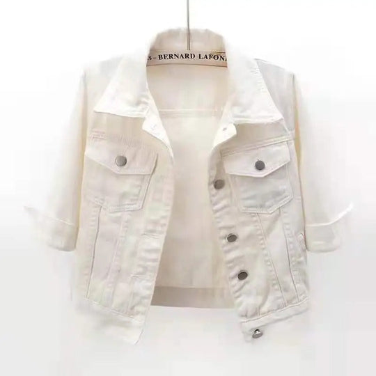 EB | Damen Jeansjacke mit Klassischer Passform