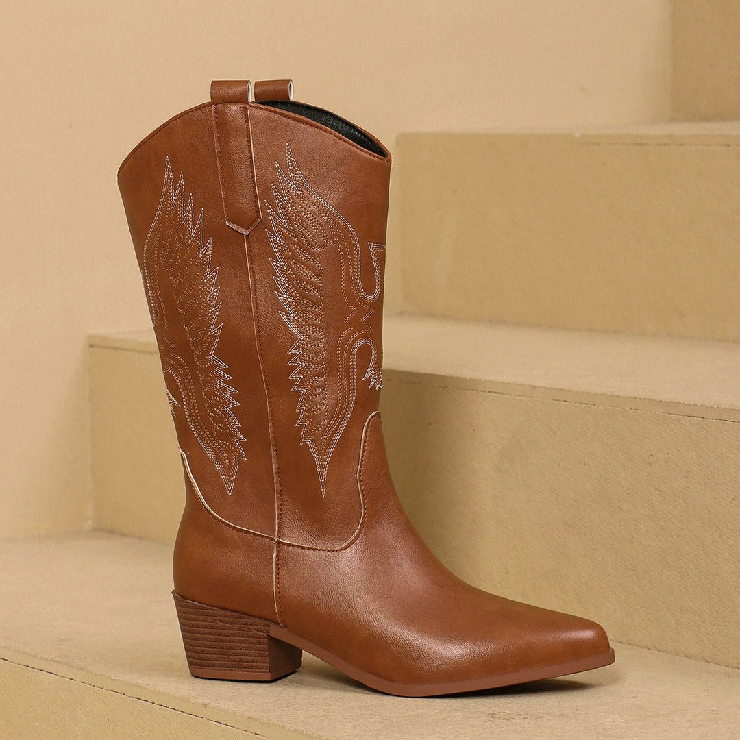 EB | Bestickte Western Cowboy Stiefel