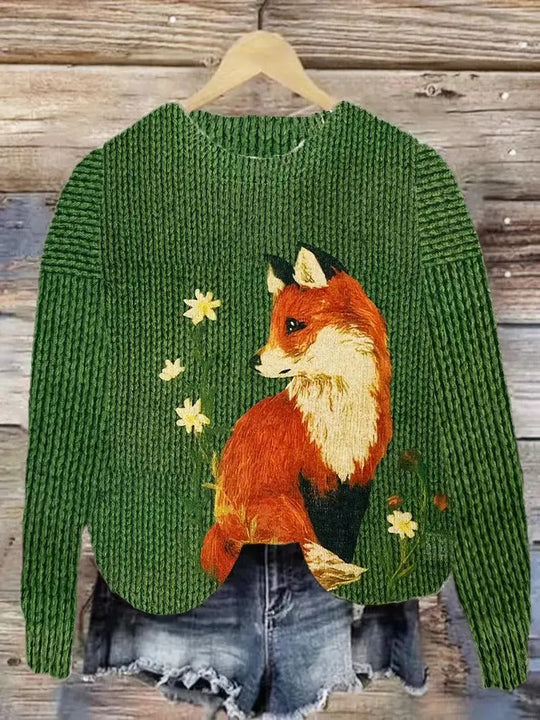EB | Bedruckter Pullover für Damen