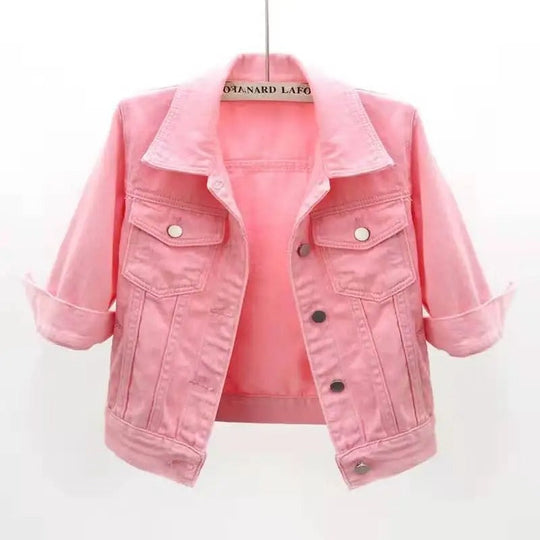 EB | Damen Jeansjacke mit Klassischer Passform