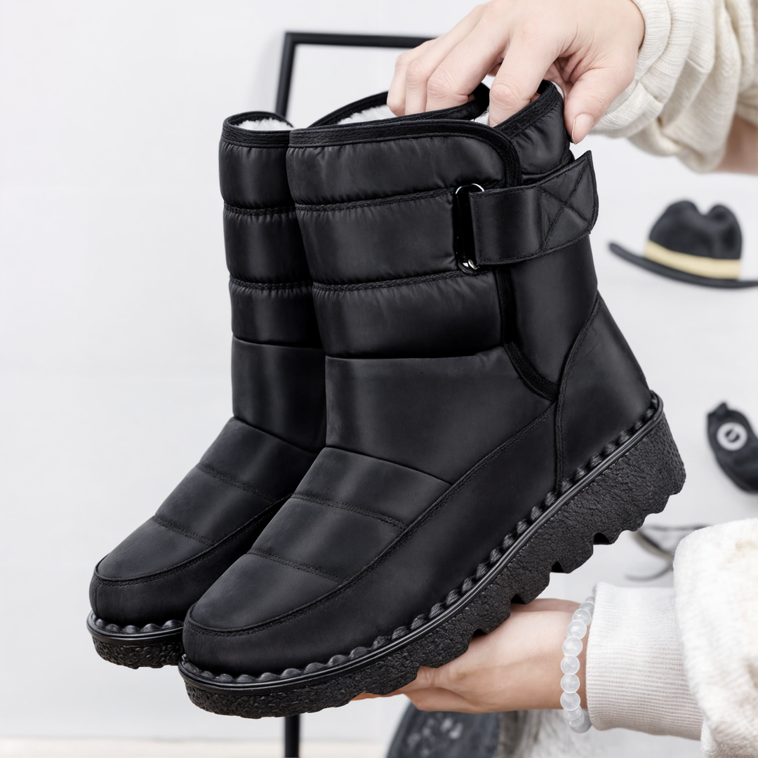 Wasserdichte rutschfeste Schneestiefel für Damen EB