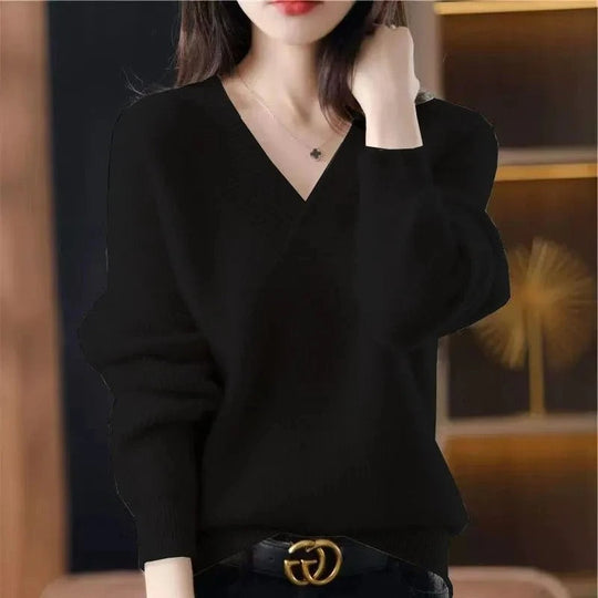 EB | Pullover mit V-Ausschnitt für Damen