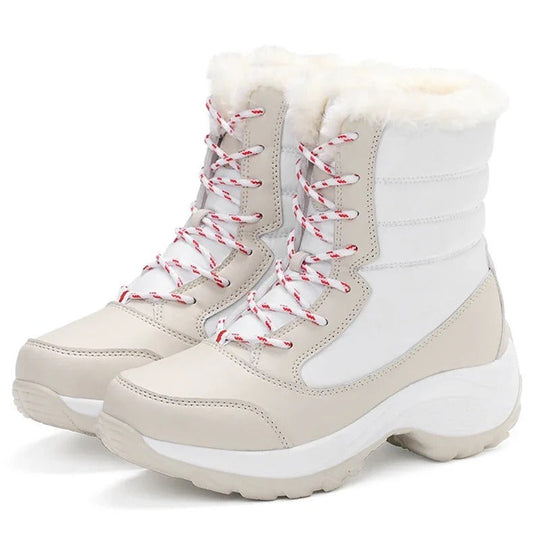 Frauen Plattform Outdoor Schneestiefel EB