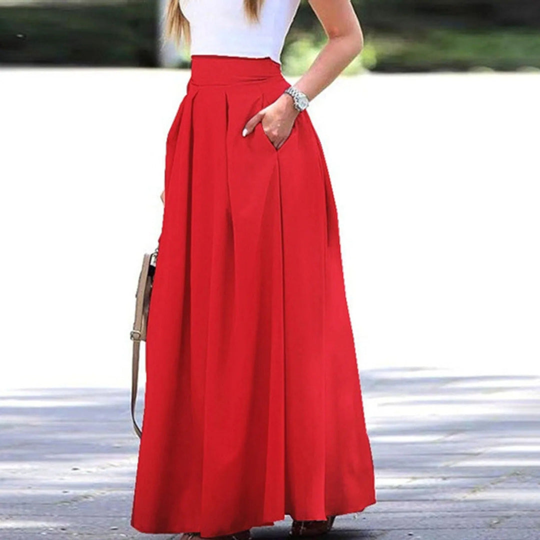 EB | Plissierter Rock mit Hoher Taille