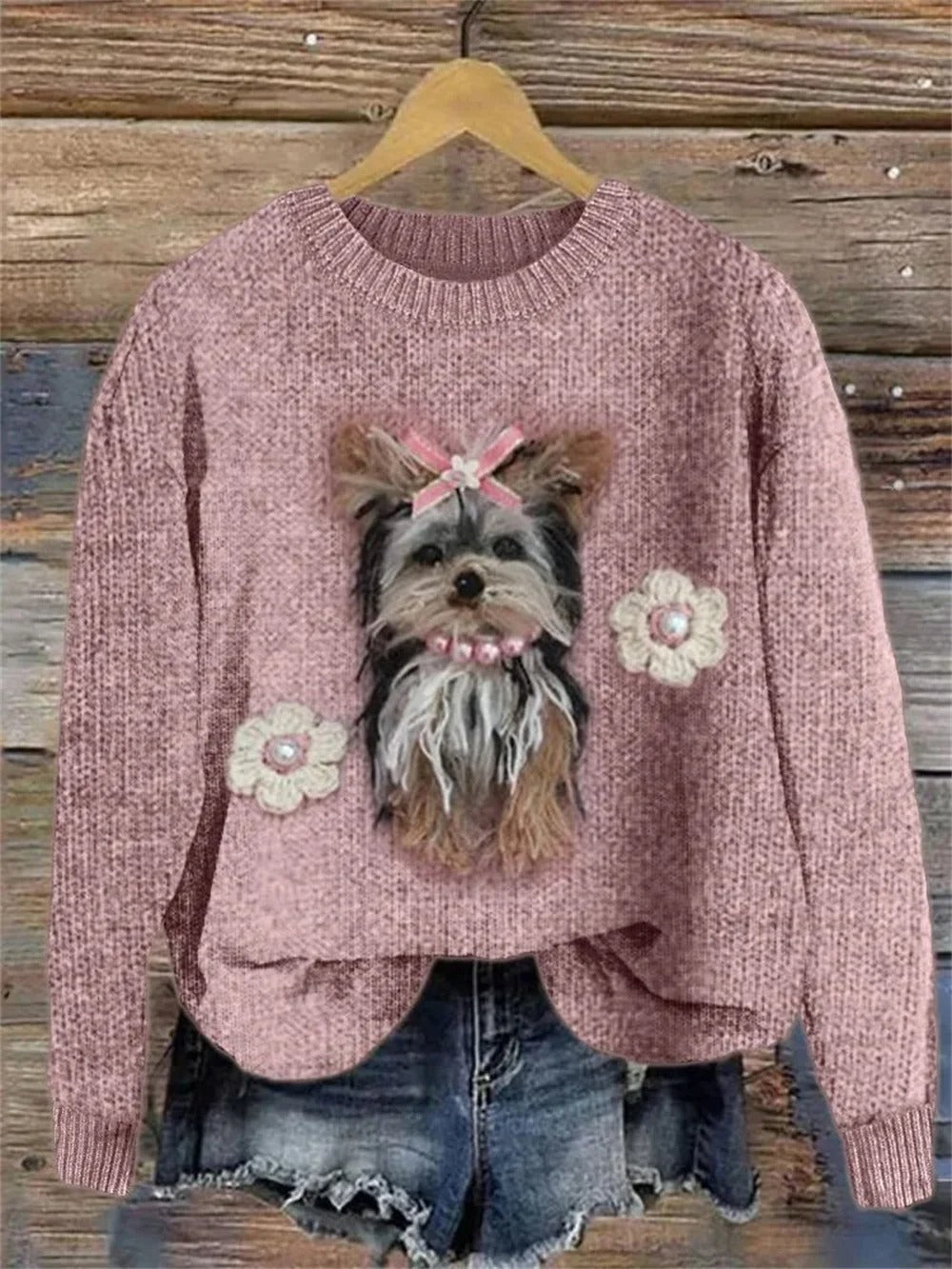 EB | Bedruckter Pullover für Frauen