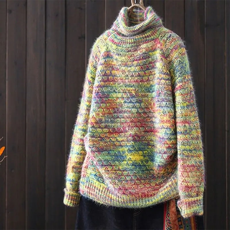 EB | Lässiger Gestrickter ModePullover