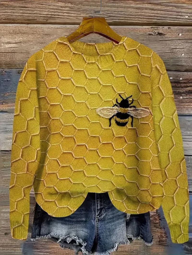 EB | Bedruckter Pullover für Damen