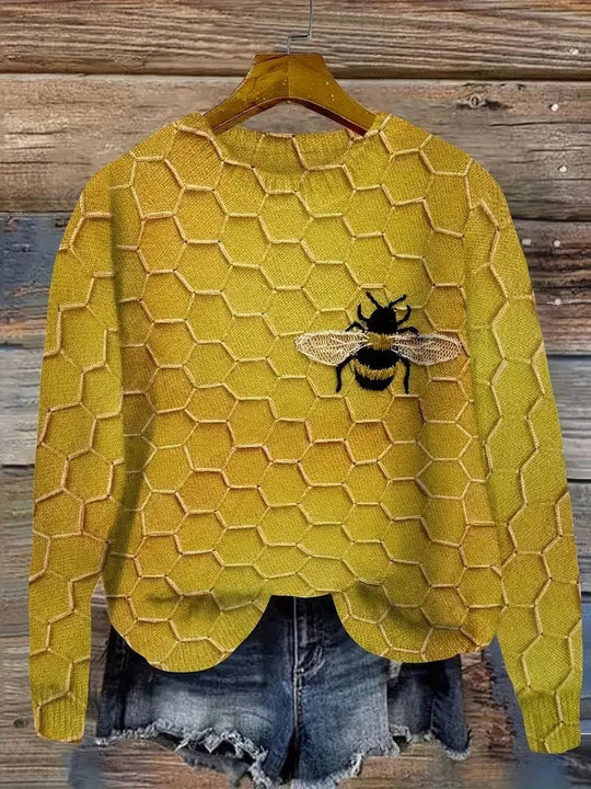 EB | Bedruckter Pullover für Damen