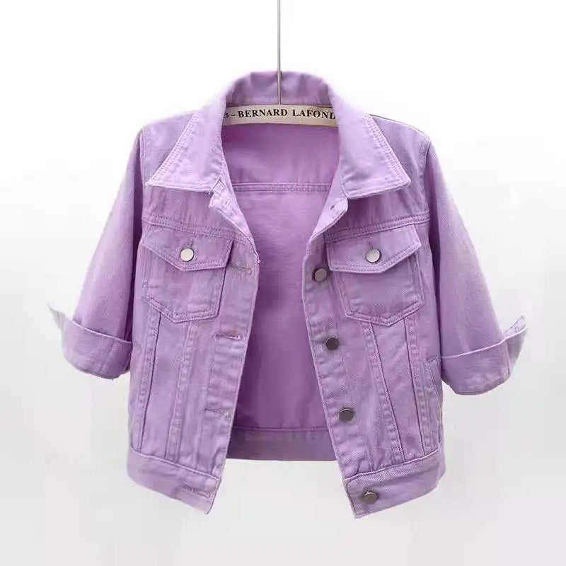 EB | Damen Jeansjacke mit Klassischer Passform