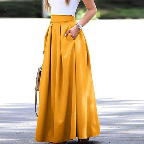 EB | Plissierter Rock mit Hoher Taille
