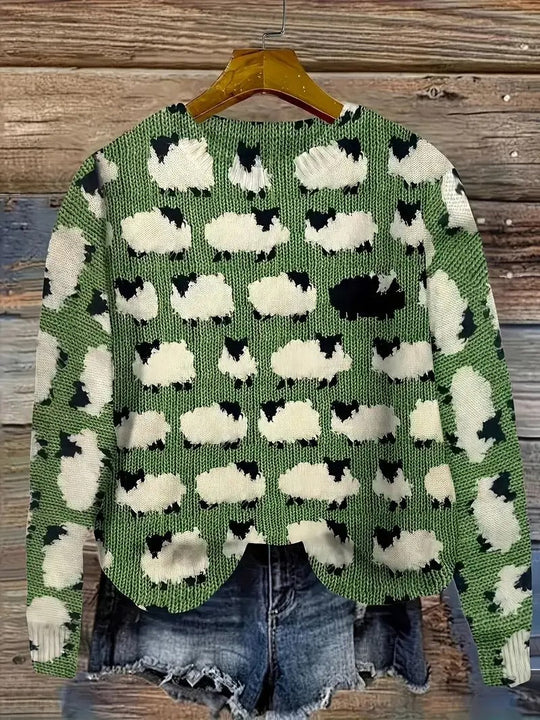 EB | Bedruckter Pullover für Damen