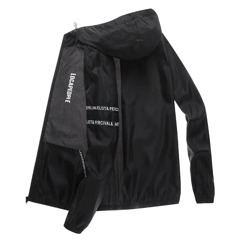 EB | Leichte Sommerjacke für Männer mit Langen Ärmeln und Uv-Schutz