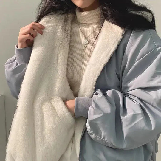 EB | Bequeme Ubergrößen Damen-Winterjacke