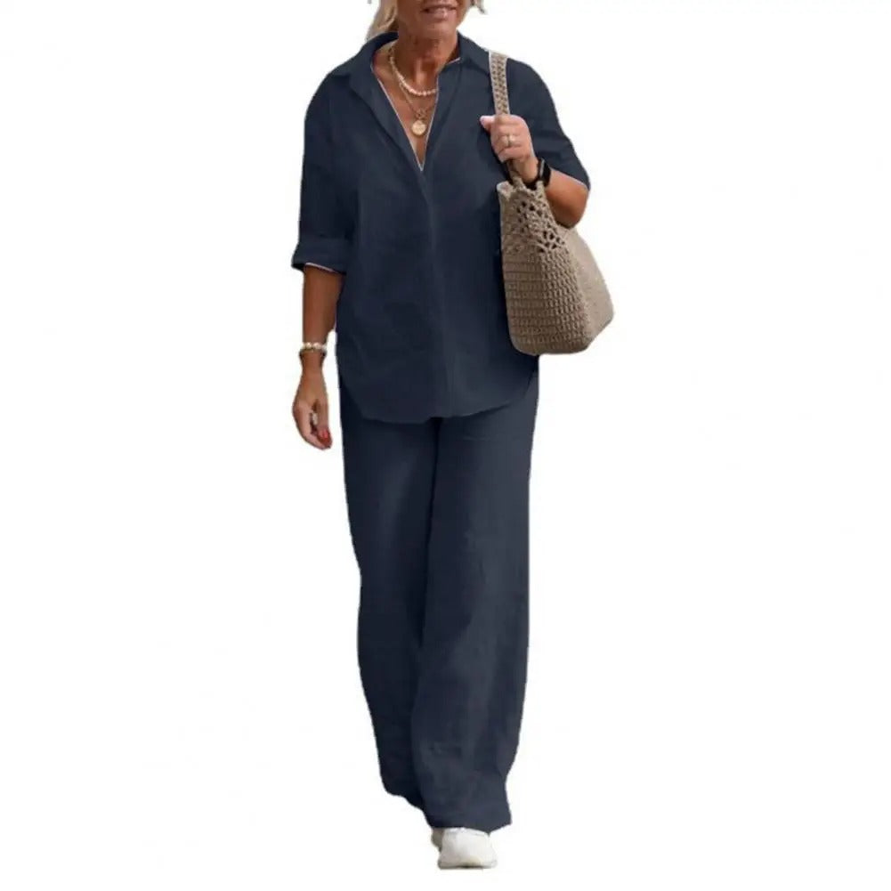 EB | Lässiges Baumwoll-Set Für Damen