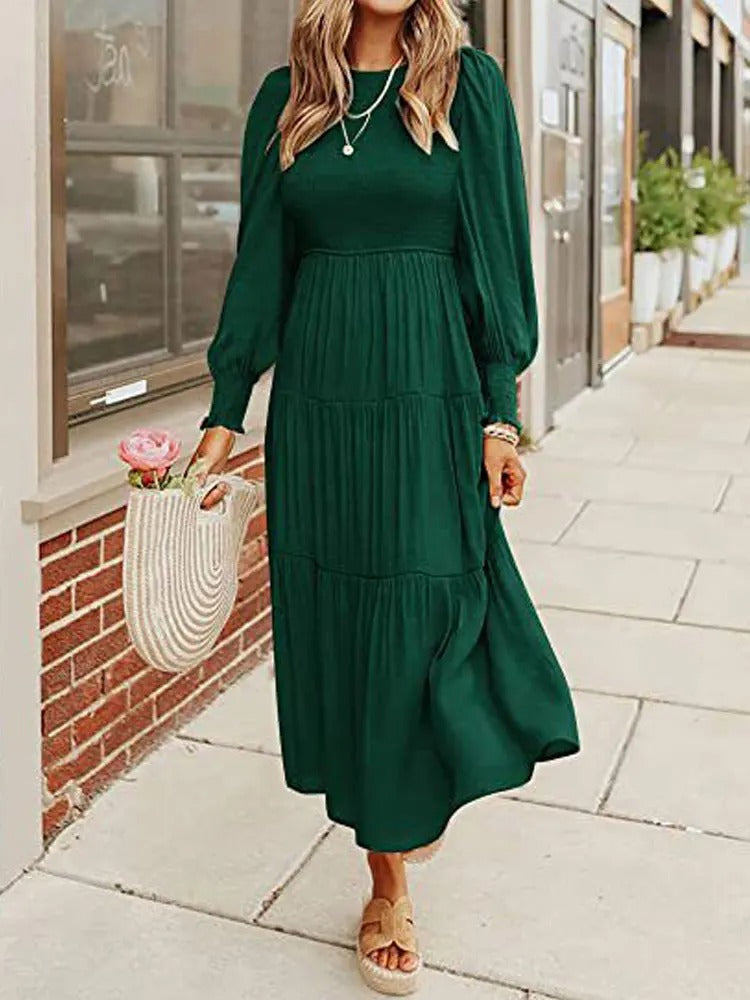 EB | Midi-Kleid mit Langen Ärmeln und Dinnerjackets