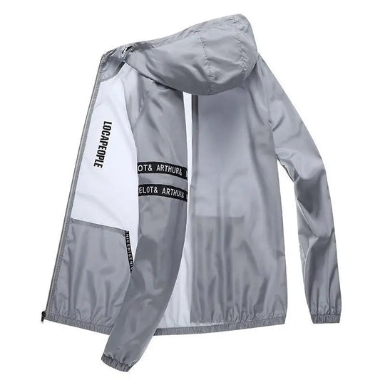 EB | Leichte Sommerjacke für Männer mit Langen Ärmeln und Uv-Schutz