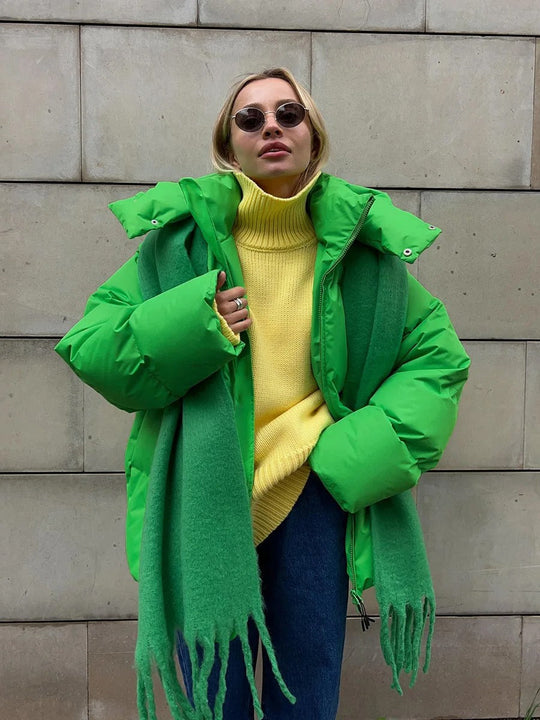 EB | Gepolsterte Kurzjacke mit Kapuze