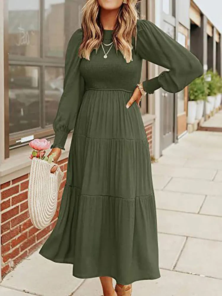 EB | Midi-Kleid mit Langen Ärmeln und Dinnerjackets