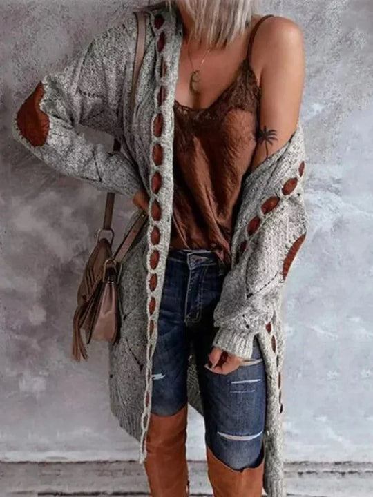 EB | Langarm-Cardigan Im Vintage-Stil