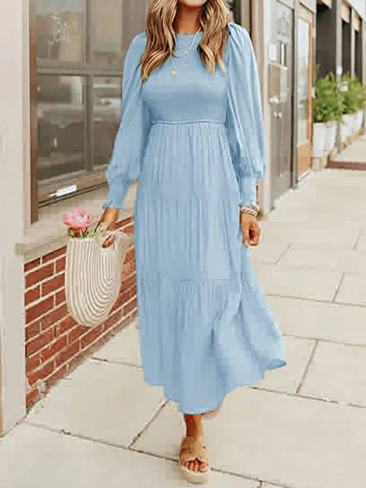 EB | Midi-Kleid mit Langen Ärmeln und Dinnerjackets