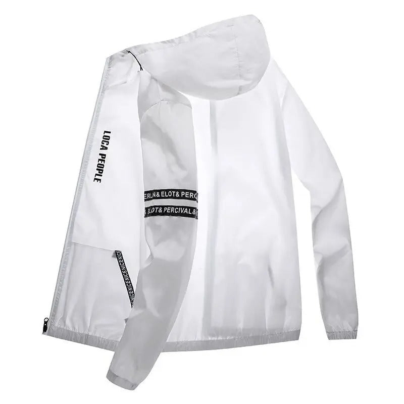 EB | Leichte Sommerjacke für Männer mit Langen Ärmeln und Uv-Schutz