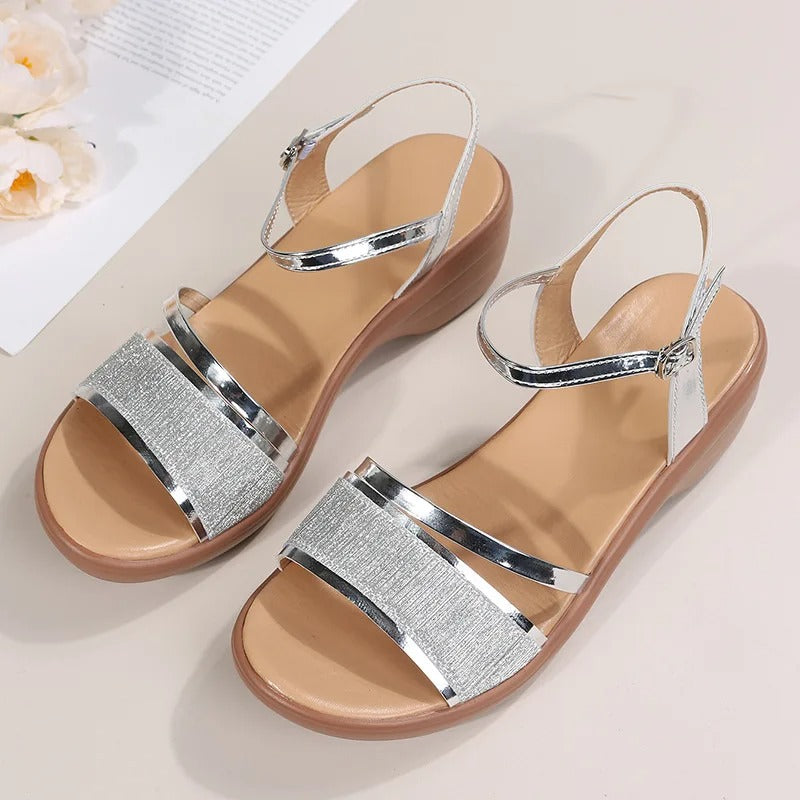 EB | Orthopädische Sandalen mit Keilabsatz