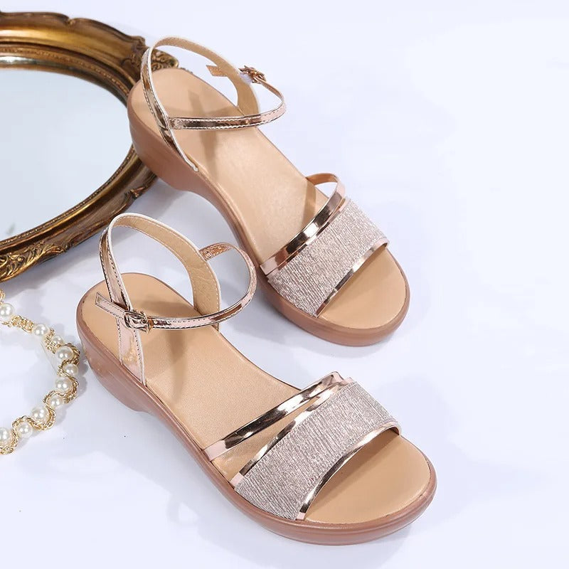 EB | Orthopädische Sandalen mit Keilabsatz