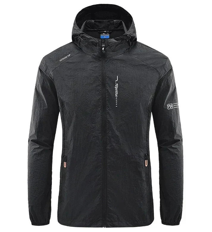 EB | Ultraleichte Wind und Sonnensichere Kapuzen Sommerjacke Herren