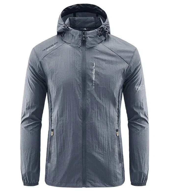 EB | Ultraleichte Wind und Sonnensichere Kapuzen Sommerjacke Herren