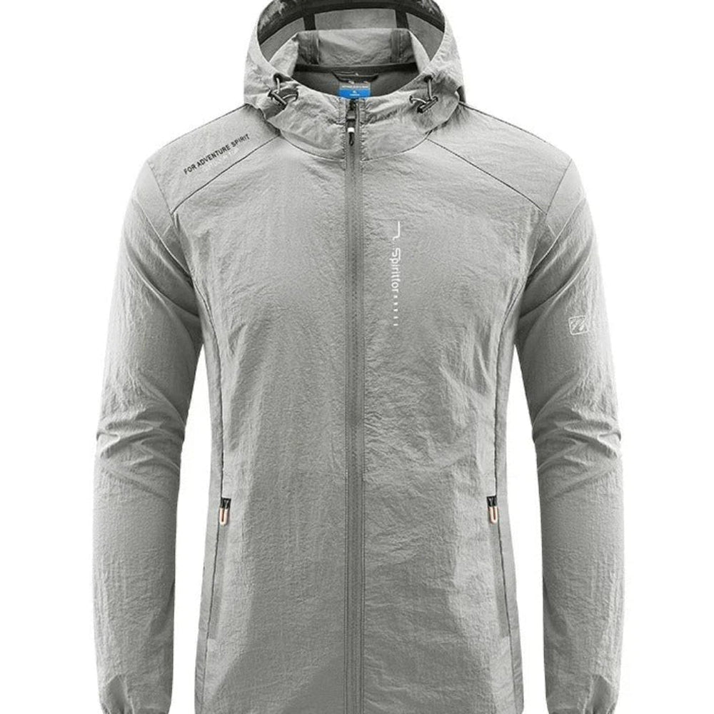 EB | Ultraleichte, Wind- und Sonnensichere Sommerjacke mit Kapuze für Herren