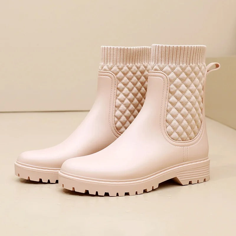 EB | Stiefeletten Strickbund