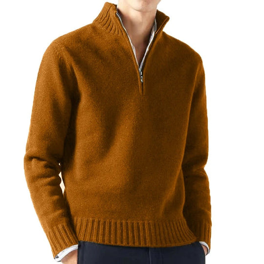 EB | Rollkragenpullover mit Reißverschluss