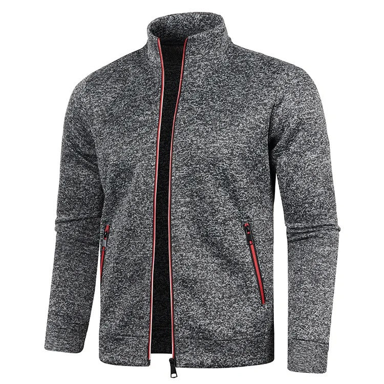 EB | Leichtgewicht Zip-cardigan Polyester Komfortabel und Modern