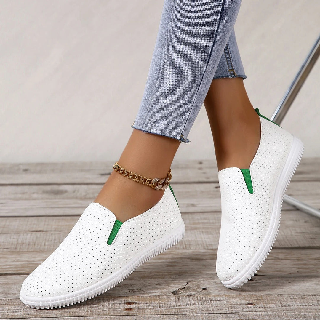 flache Damenschuhe EB