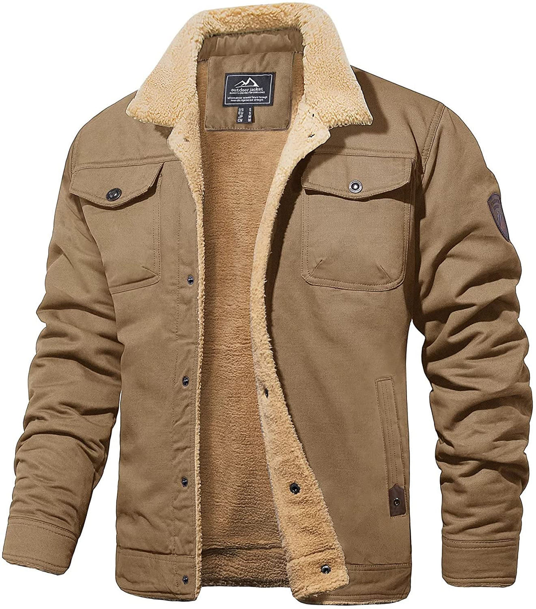 EB | Winterjacke mit Sherpa-futter Wasserabweisend Warm und Robust