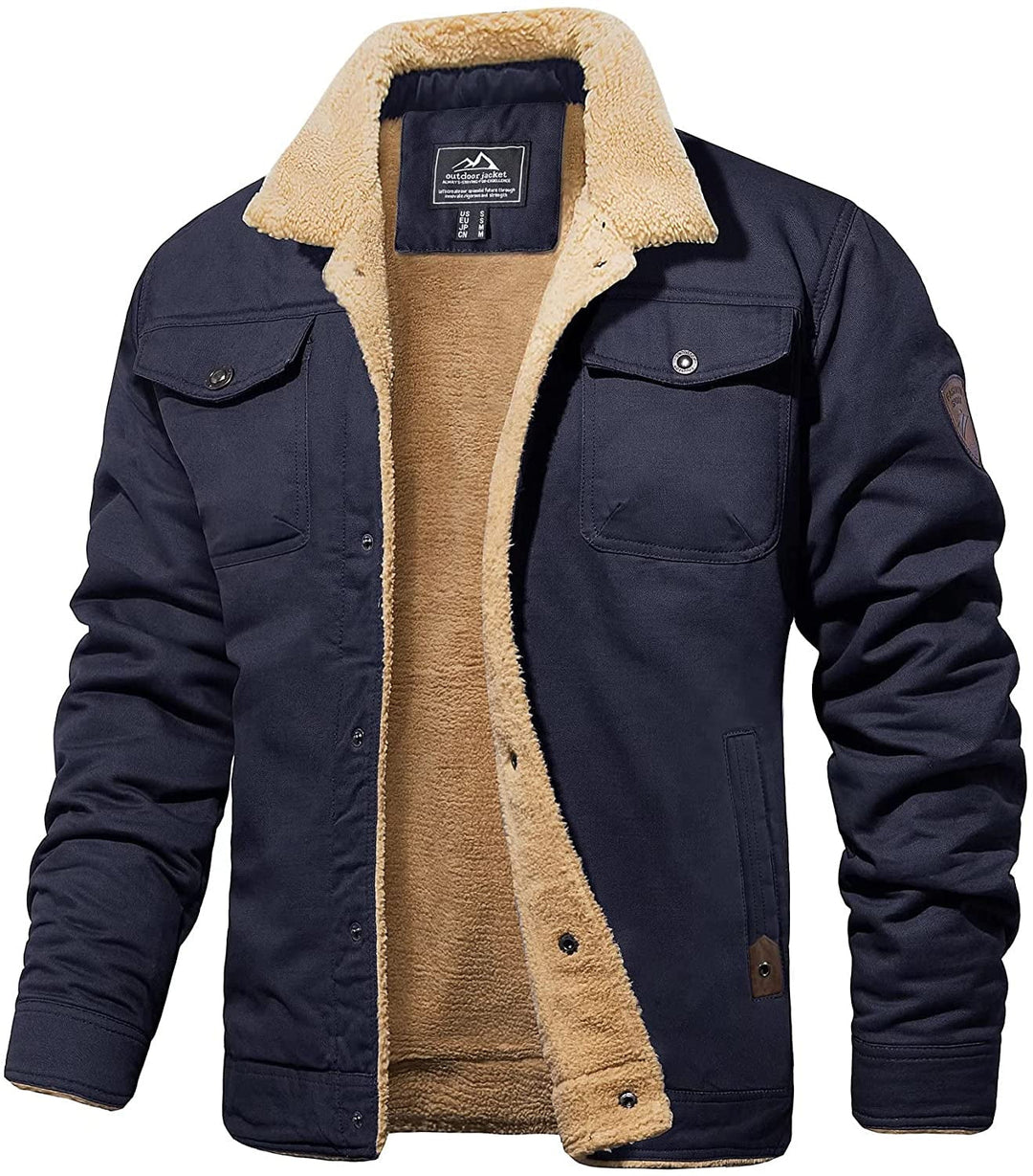 EB | Winterjacke mit Sherpa-futter Wasserabweisend Warm und Robust