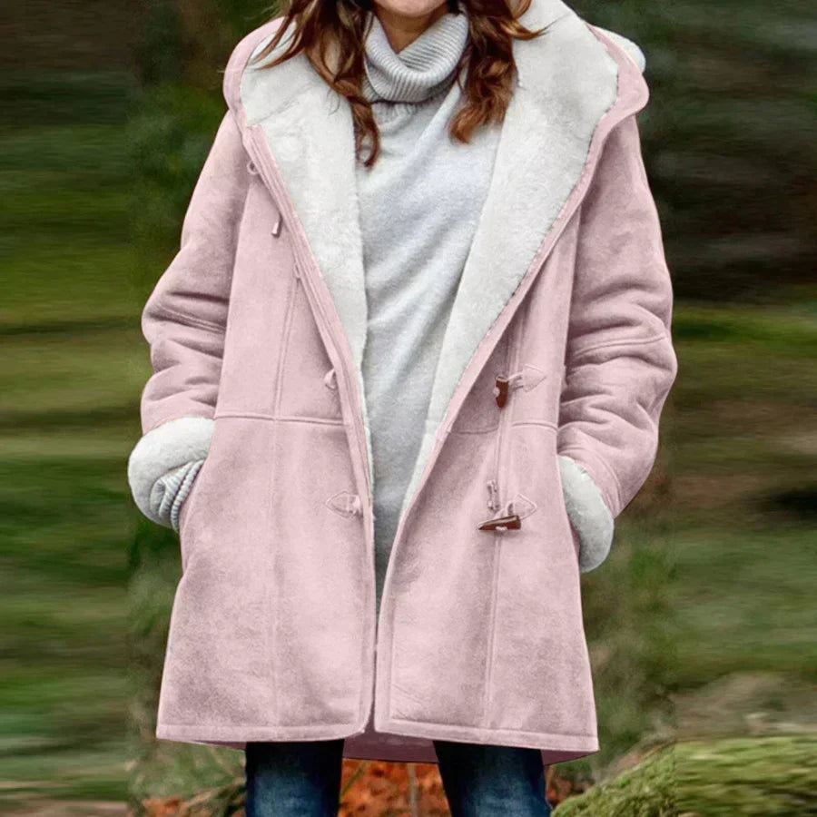 EB | Winterjacke elegante Fleece-Futter - stilvolle warme Oberbekleidung für kalte Tage