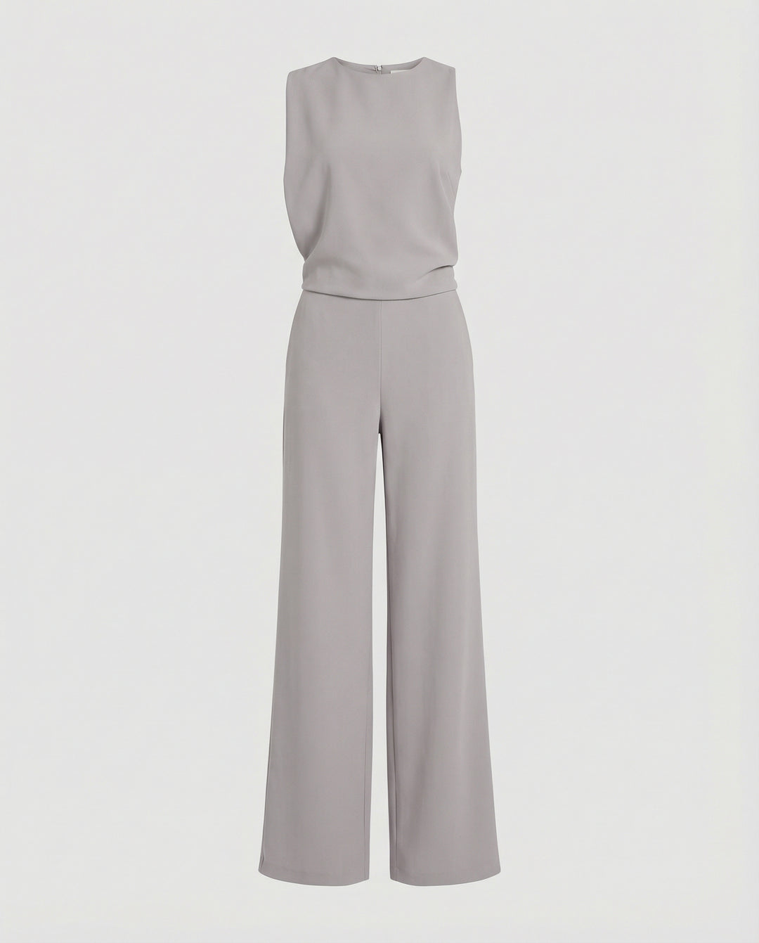 Eleganter Jumpsuit mit Rundhalsausschnitt für Alltag & Besondere Anlässe | EB