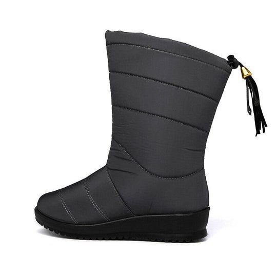 EB | Damen Wasserdichte Winter Warme Baumwollstiefel