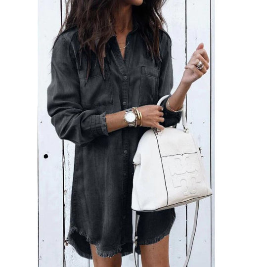 Kleid aus Denim