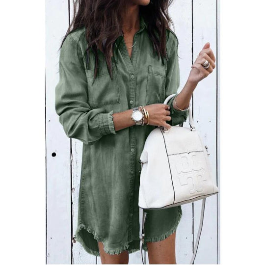 Kleid aus Denim