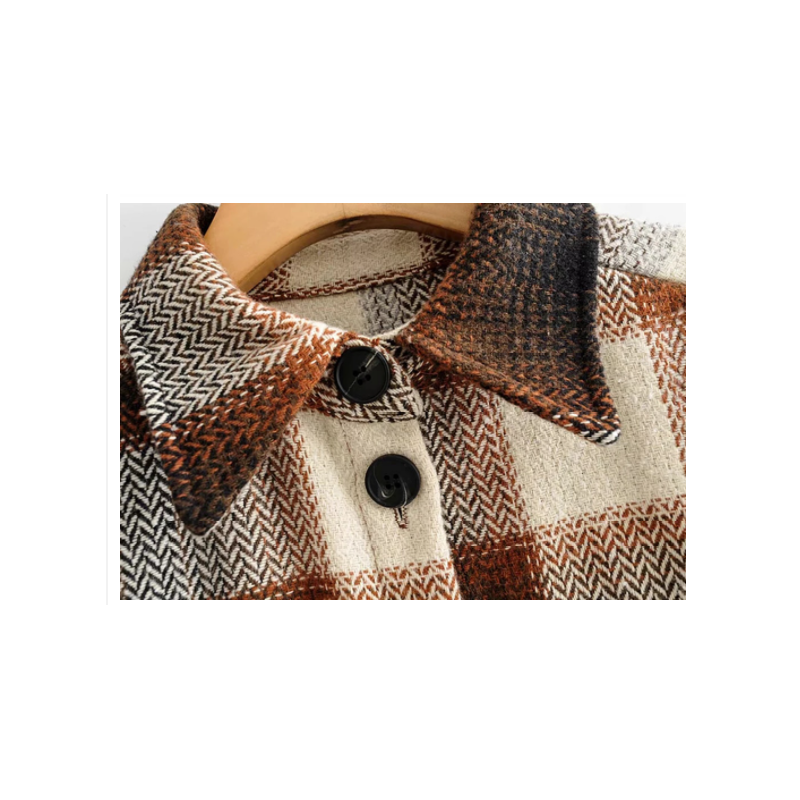 EB | Vintage Mid Coat für Frauen - Stilvoll und Lässig