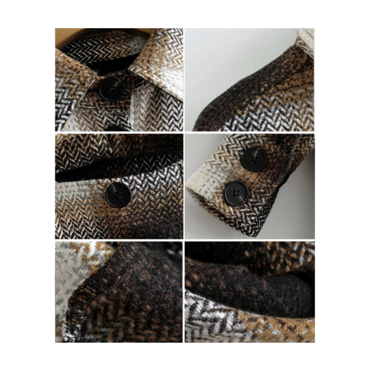 EB | Vintage Mid Coat für Frauen - Stilvoll und Lässig